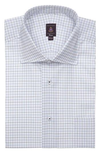 Men's Robert Talbott Tailored Fit Check Dress Shirt .5 - Blue
