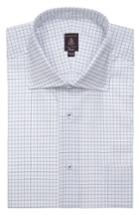 Men's Robert Talbott Tailored Fit Check Dress Shirt .5 - Blue