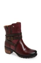 Women's Pikolinos 'le Mans' Strappy Boot Eu - Red