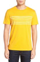 Men's Jack Spade Stripe Print T-shirt - Yellow