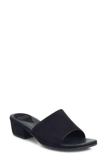 Women's Ono Bo Block Heel Slide Sandal M - Black