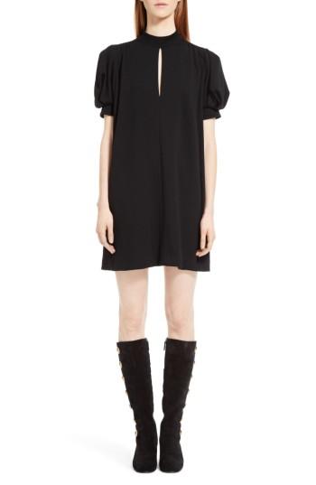 Women's Chloe Wool Jersey Dress Us / 36 Fr - Black
