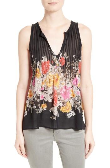 Women's Joie Axton Pintuck Silk Top