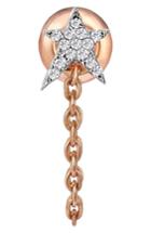 Women's Kismet By Milka Struck Star Diamond Chain Earring