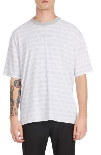Men's Zanerobe Box Stripe T-shirt, Size - White