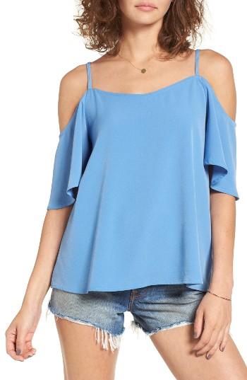 Women's Bp. Cold Shoulder Top - Blue