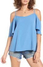 Women's Bp. Cold Shoulder Top - Blue