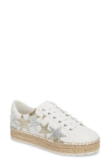 Women's Marc Fisher Ltd Maevel Espadrille Sneaker M - Metallic