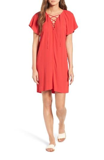 Women's Madewell Flutter Sleeve Minidress