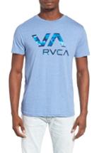 Men's Rvca Chopped Va Graphic T-shirt, Size - Blue
