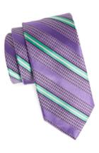 Men's John W. Nordstrom Woven Silk Tie, Size - Purple
