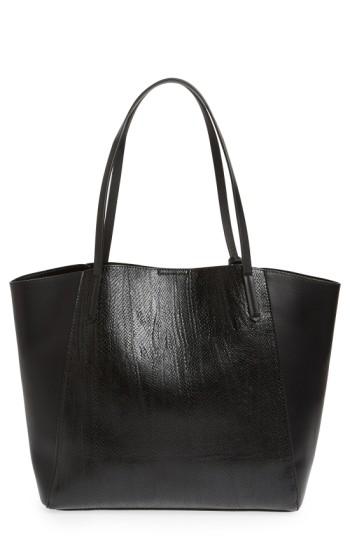 Bp. Colorblock Faux Leather Tote - Metallic