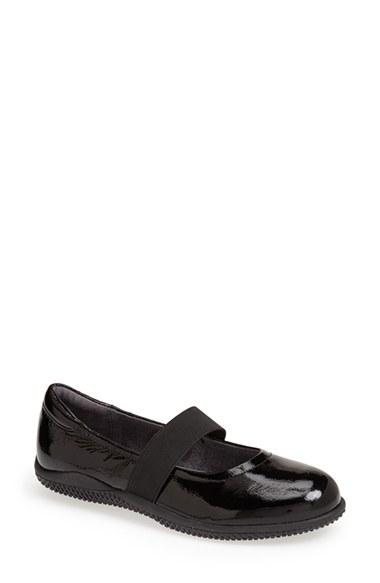Women's Softwalk 'high Point' Mary Jane Flat N - Black