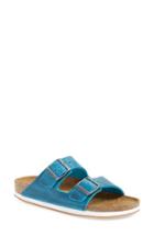 Women's Birkenstock 'arizona' Soft Footbed Sandal -5.5us / 36eu B - Blue