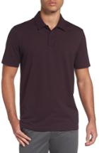 Men's Nordstrom Mens Shop Fit Polo, Size Small - Burgundy