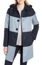 Women's Kate Spade New York Colorblock Raincoat - Blue