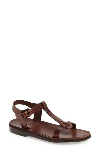 Women's Jerusalem Sandals Bathsheba T-strap Sandal Us / 39eu - Brown