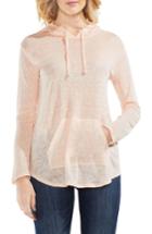 Women's Vince Camuto Linen Hoodie, Size - Pink