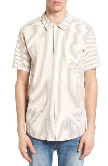 Men's Obey Harper Seersucker Shirt