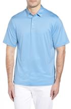 Men's Johnnie-o Birdie Classic Fit Performance Polo, Size - Blue