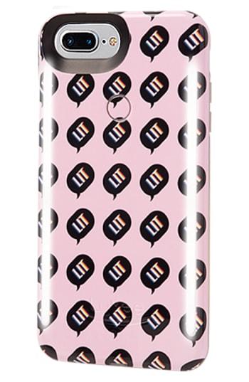 Lumee Kimoji Lit Lighted Iphone 6/6s/7/8 & 6/6s/7/8 Case - Pink