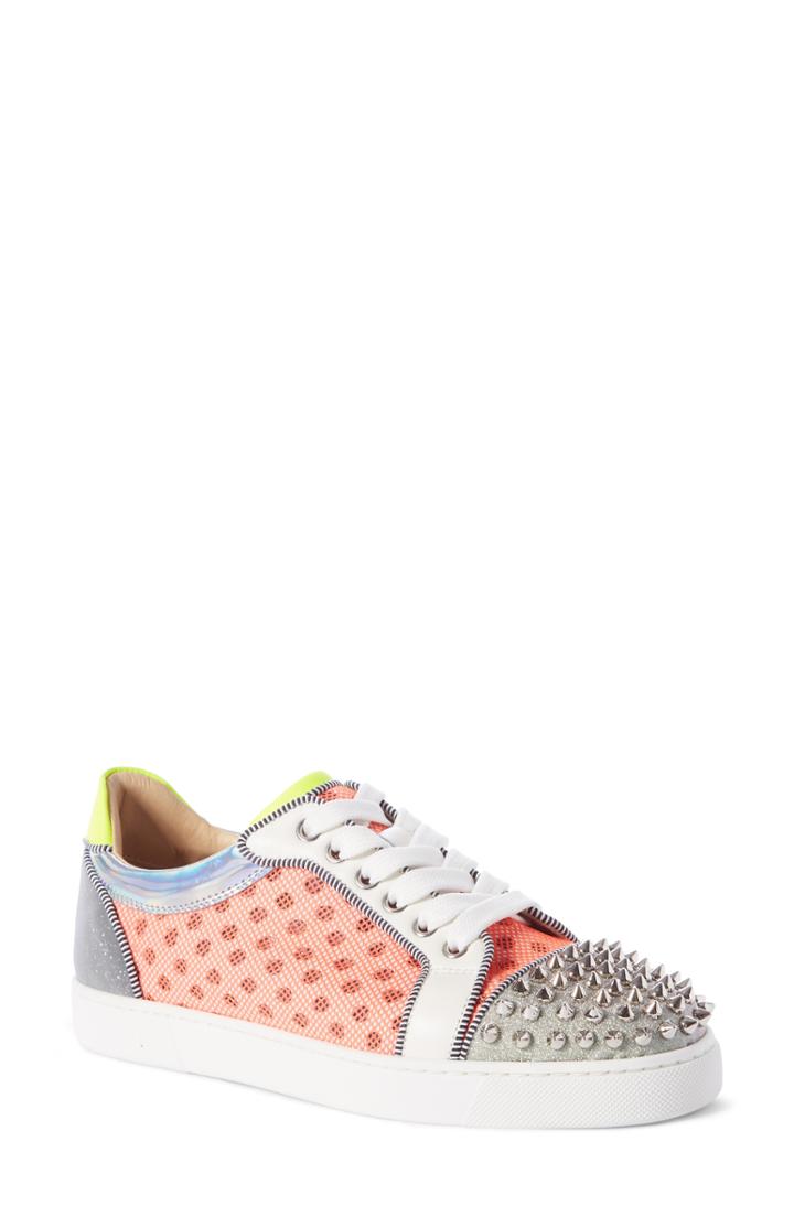 Women's Christian Louboutin Viera Spikes Sneaker