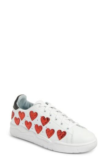 Women's Chiara Ferragni Hearts Roger Sneaker Eu - White