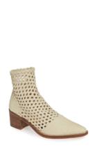 Women's Free People In The Loop Woven Bootie Us / 36eu - White