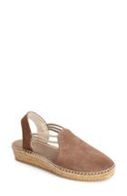 Women's Toni Pons 'nuria' Suede Sandal Eu - Beige