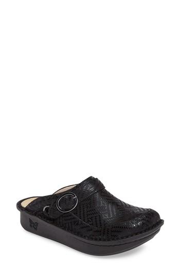 Women's Alegria Seville Water Resistant Clog Us / 40eu - Black