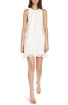 Women's Speechless Lace Shift Dress - White
