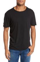 Men's Ag Ramsey Shredded Hem T-shirt - Black