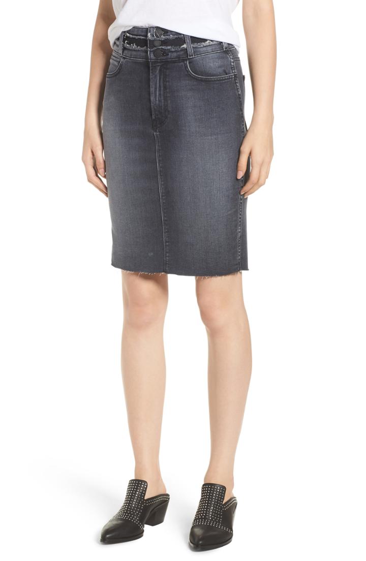Women's Hudson Jeans Helena High Waist Denim Pencil Skirt