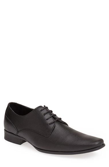 Men's Calvin Klein 'brodie' Plain Toe Derby M - Black