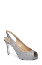 Women's Ron White Brooks Slingback Pump Eu - Metallic