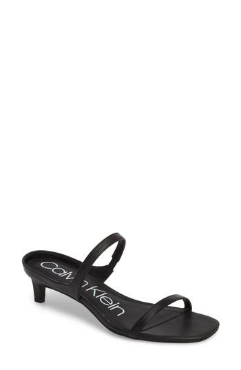 Women's Calvin Klein Domenica Sandal M - Black