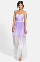 Women's La Femme Ombre Chiffon Gown