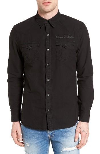 Men's True Religion Brand Jeans Western Shirt