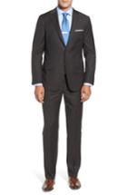 Men's Hickey Freeman Classic B Fit Check Wool & Cashmere Suit