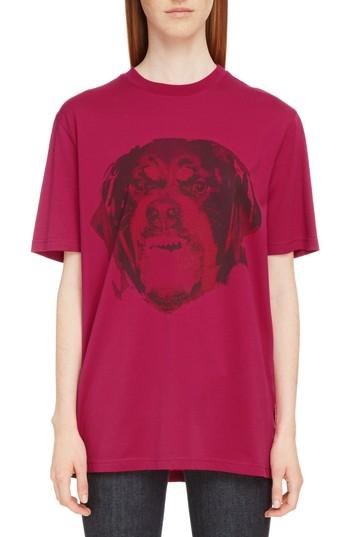 Women's Givenchy Rottweiler Print Tee