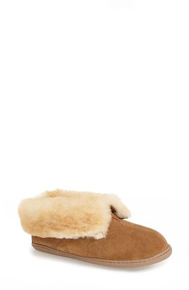 Women's Minnetonka Sheepskin Slipper Bootie