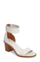Women's Frye Brielle Studded Sandal .5 M - White