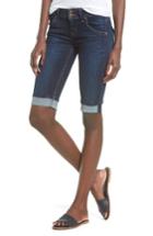 Women's Hudson Jeans Palerme Rolled Knee Shorts - Blue