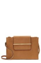 Vince Camuto Zarin Leather Crossbody Bag - Brown