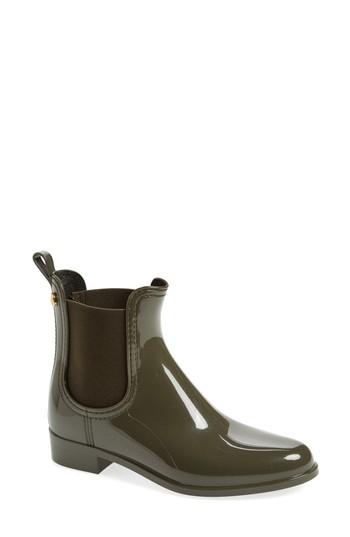 Women's Lemon Jelly Comfy Waterproof Chelsea Boot Us / 38eu - Green