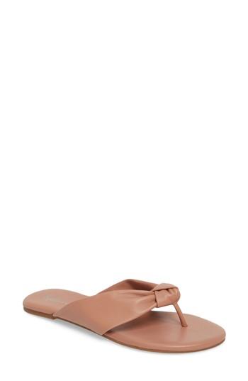 Women's Splendid Bridgette Knotted Flip Flop M - Pink