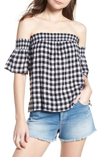 Women's Rails Isabelle Off The Shoulder Top - Black