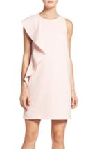Women's Chelsea28 Asymmetrical Ruffle Shift Dress - Pink