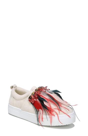 Women's Sam Edelman Lelani Sneaker .5 M - Beige