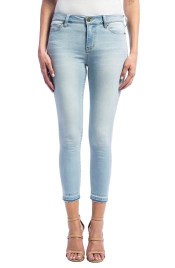 Women's Liverpool Jeans Company The Crop Release Hem Skinny Jeans